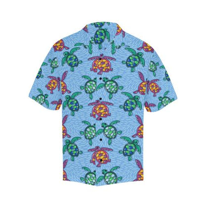 Sea Turtle Baby Pattern Hawaiian Shirt