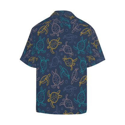 Sea Turtle Baby Print Hawaiian Shirt