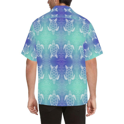 Sea Turtle Draw Hawaiian Shirt