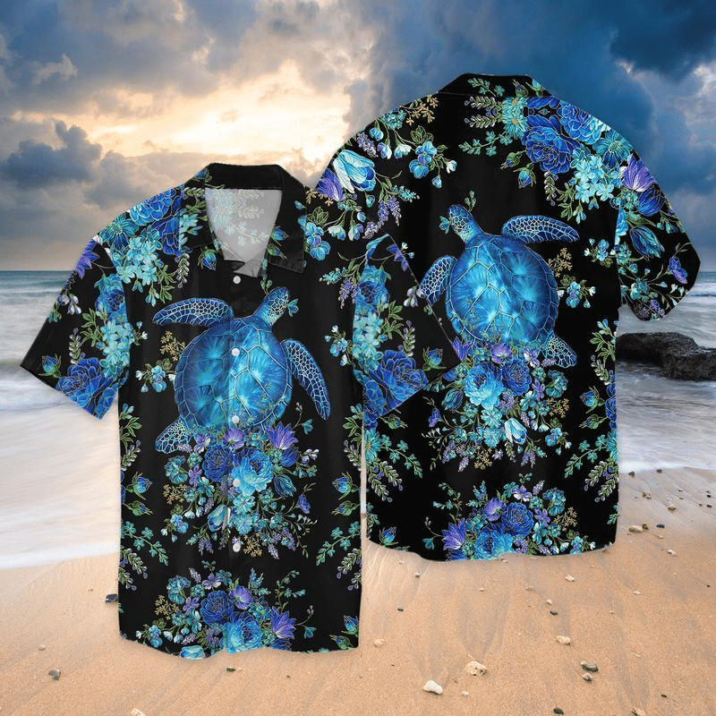 Sea Turtle For Men And Women Graphic Print Short Sleeve 