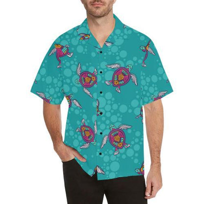 Sea Turtle Pattern Hawaiian Shirt