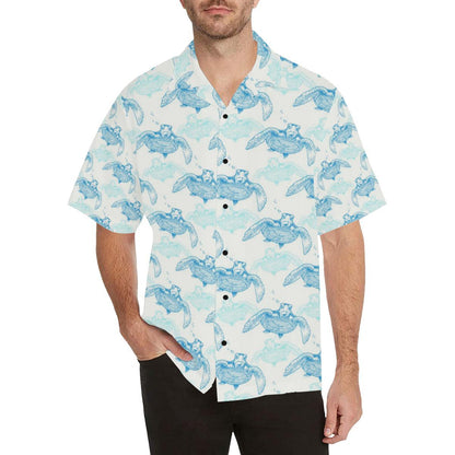 Sea Turtle Pattern Print Design T Hawaiian Shirt