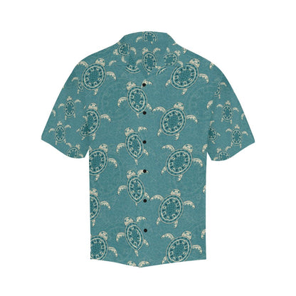 Sea Turtle Pattern Print Design T Hawaiian Shirt