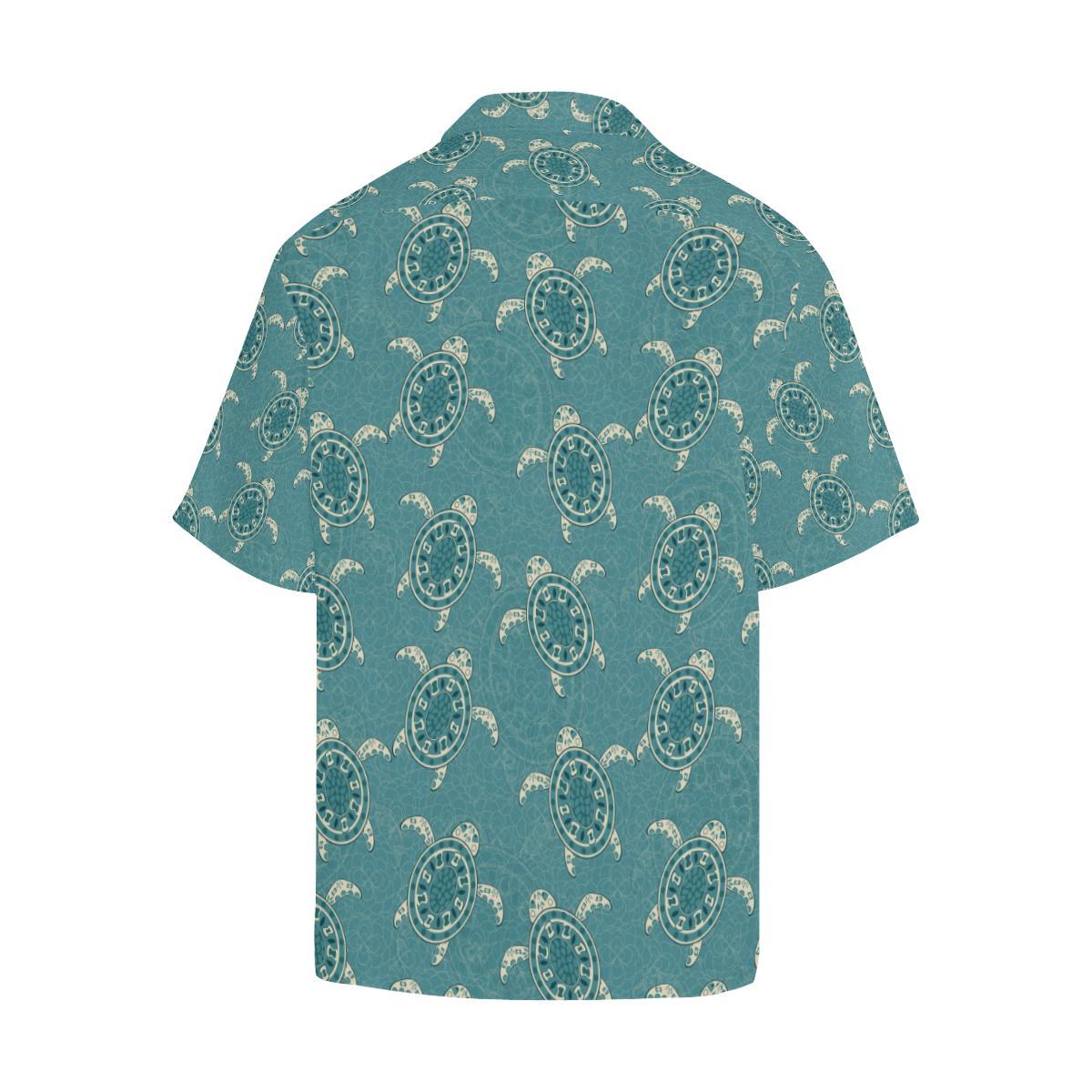 Sea Turtle Pattern Print Design T Hawaiian Shirt