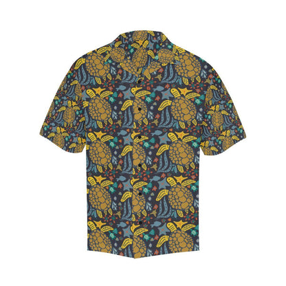 Sea Turtle Pattern Print Design T Hawaiian Shirt