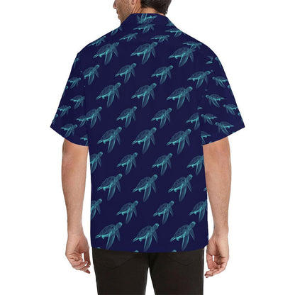 Sea Turtle Pattern Print Design T Hawaiian Shirt