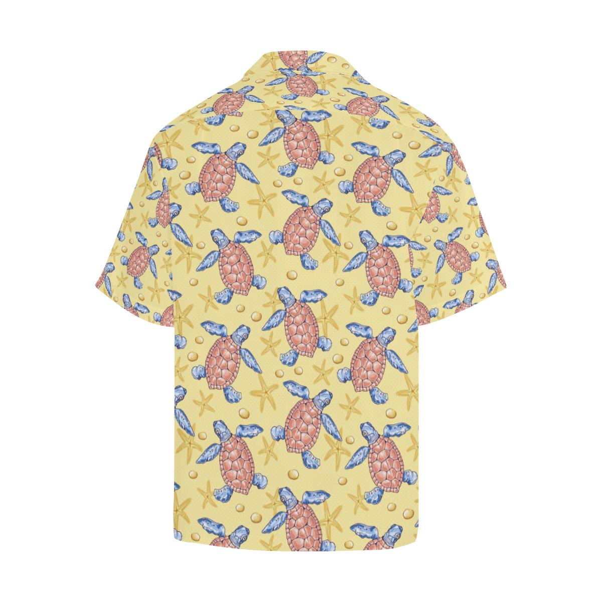 Sea Turtle Pattern Print Design T Hawaiian Shirt