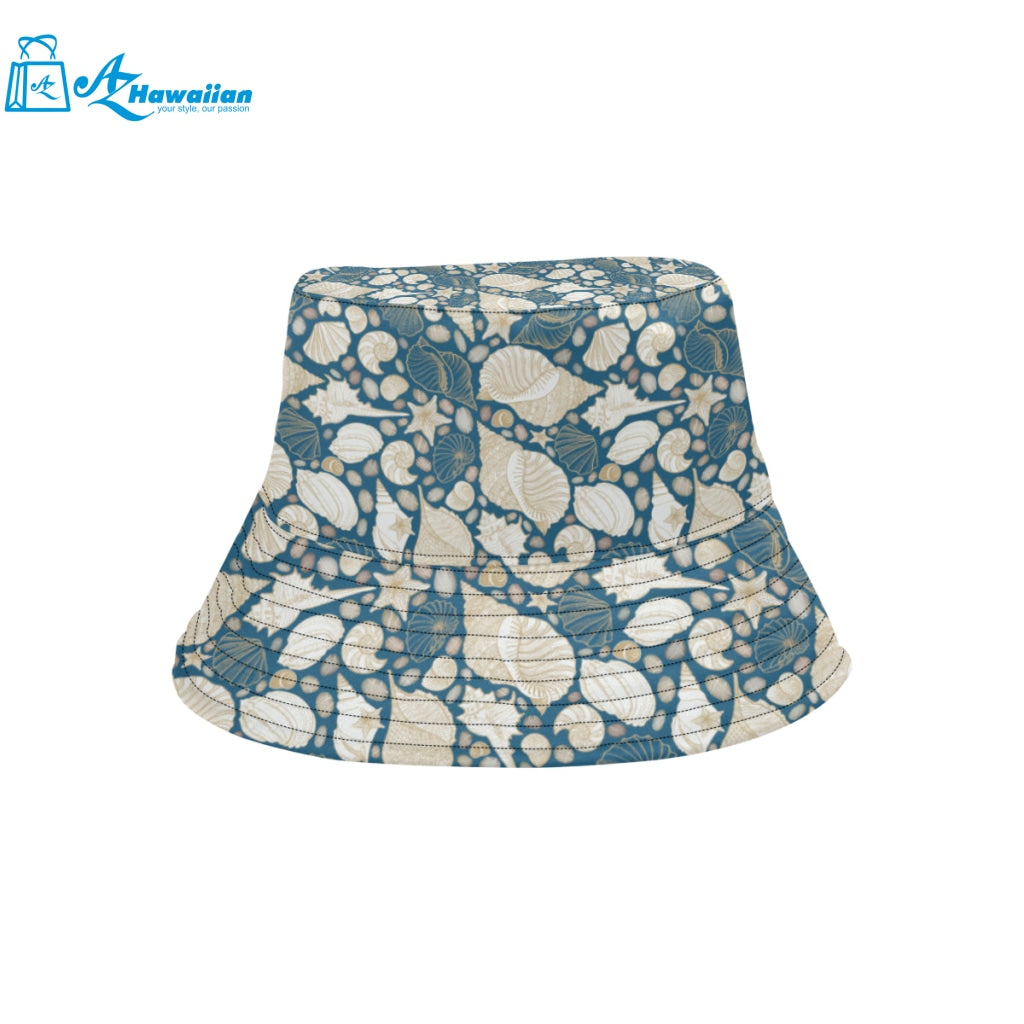 Sea turtle Polynesian Tribal design pattern Unisex Bucket Hat