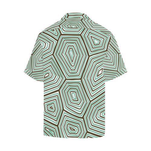 Sea Turtle Skin Print Hawaiian Shirt