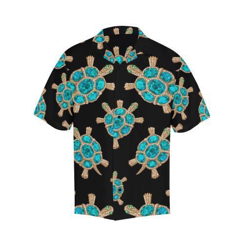 Sea Turtle Turquoise Diamond Hawaiian Shirt