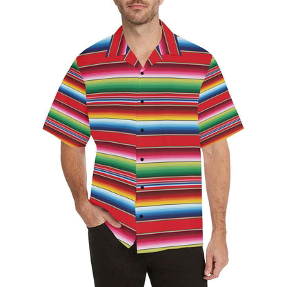 Serape Pattern Hawaiian Shirt