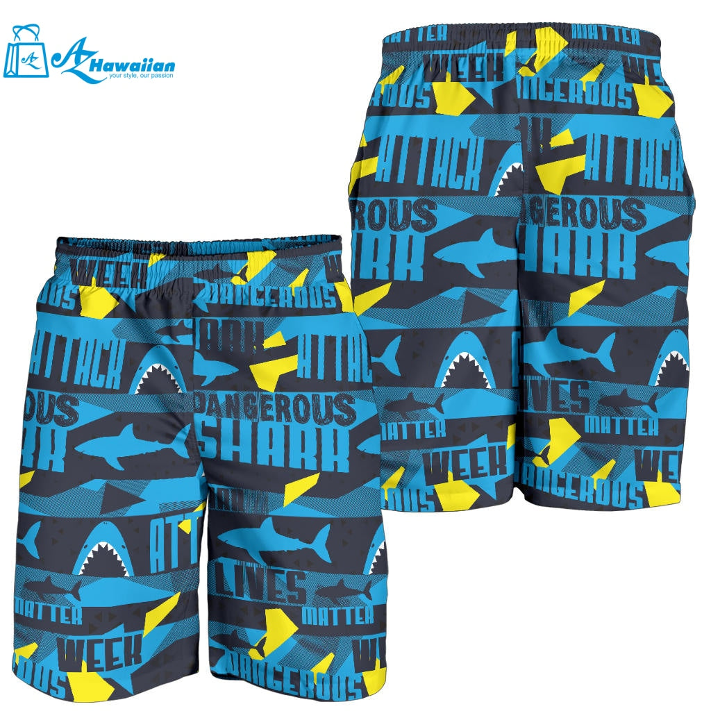 Shark Dangerous Men Shorts