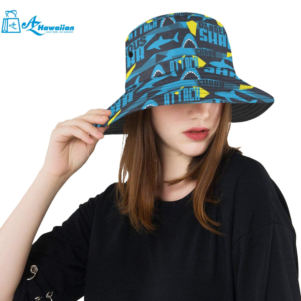 Shark dangerous Unisex Bucket Hat