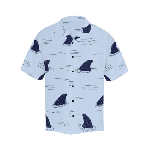 Shark Fin Hawaiian Shirt