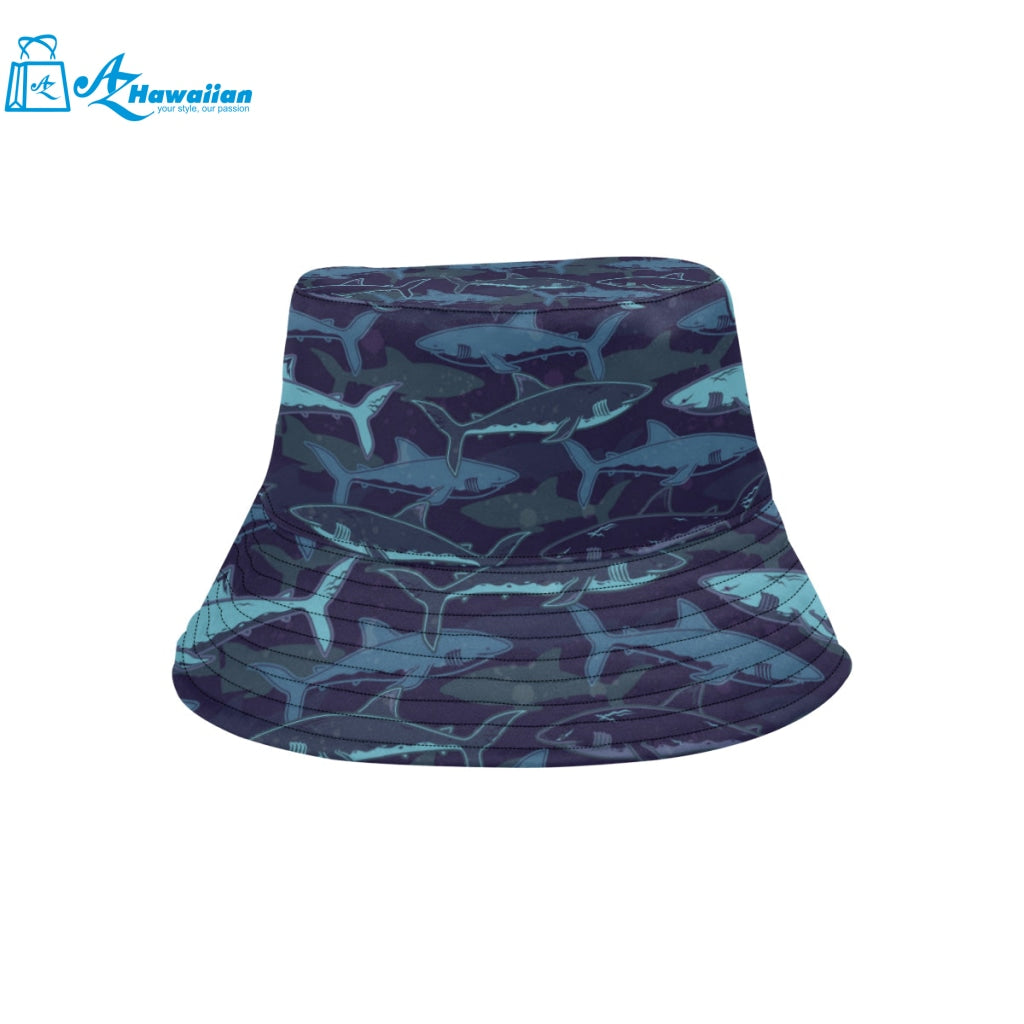 Shark pattern Unisex Bucket Hat