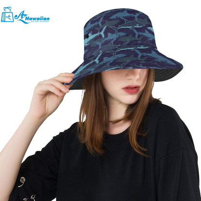 Shark pattern Unisex Bucket Hat