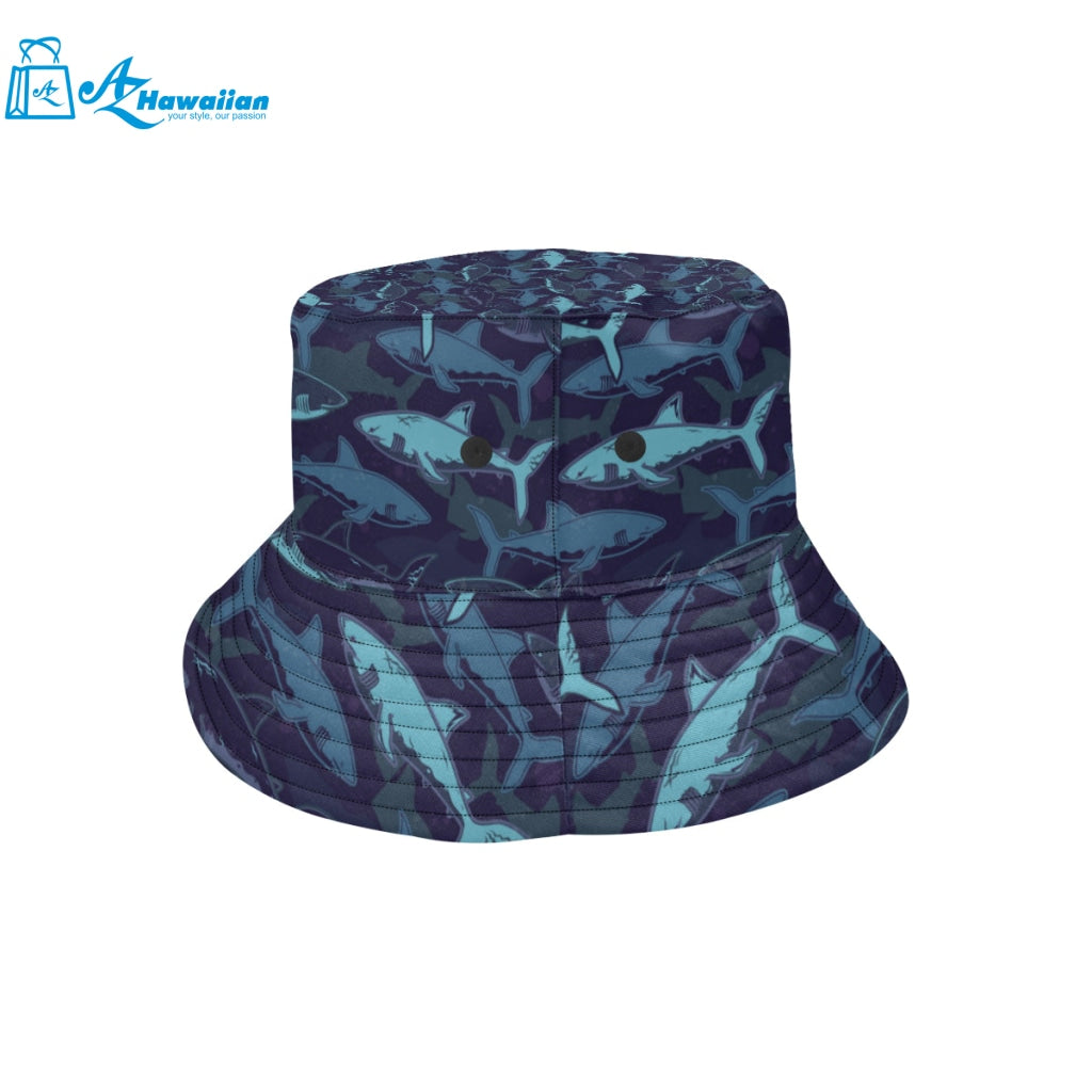 Shark pattern Unisex Bucket Hat