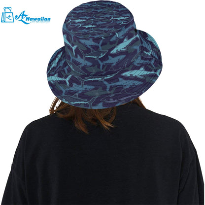 Shark pattern Unisex Bucket Hat