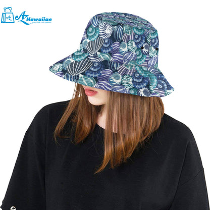 Shell design pattern Unisex Bucket Hat