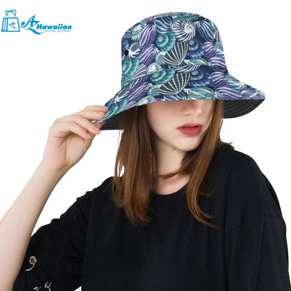 Shell design pattern Unisex Bucket Hat