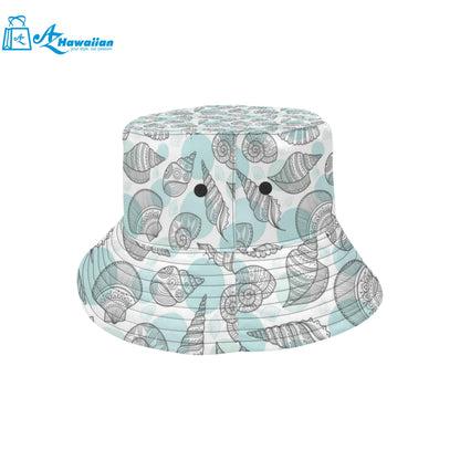 Shell polynesian tribal Unisex Bucket Hat