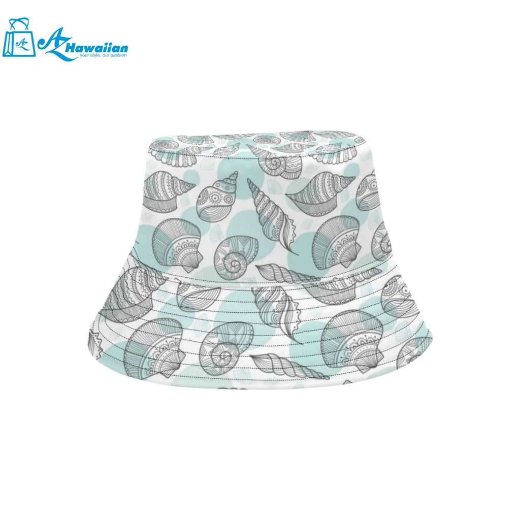 Shell polynesian tribal Unisex Bucket Hat