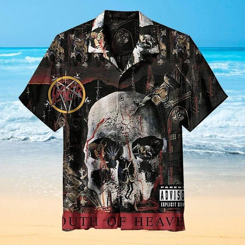 Slayer South of Heaven - Hawaiian Shirt