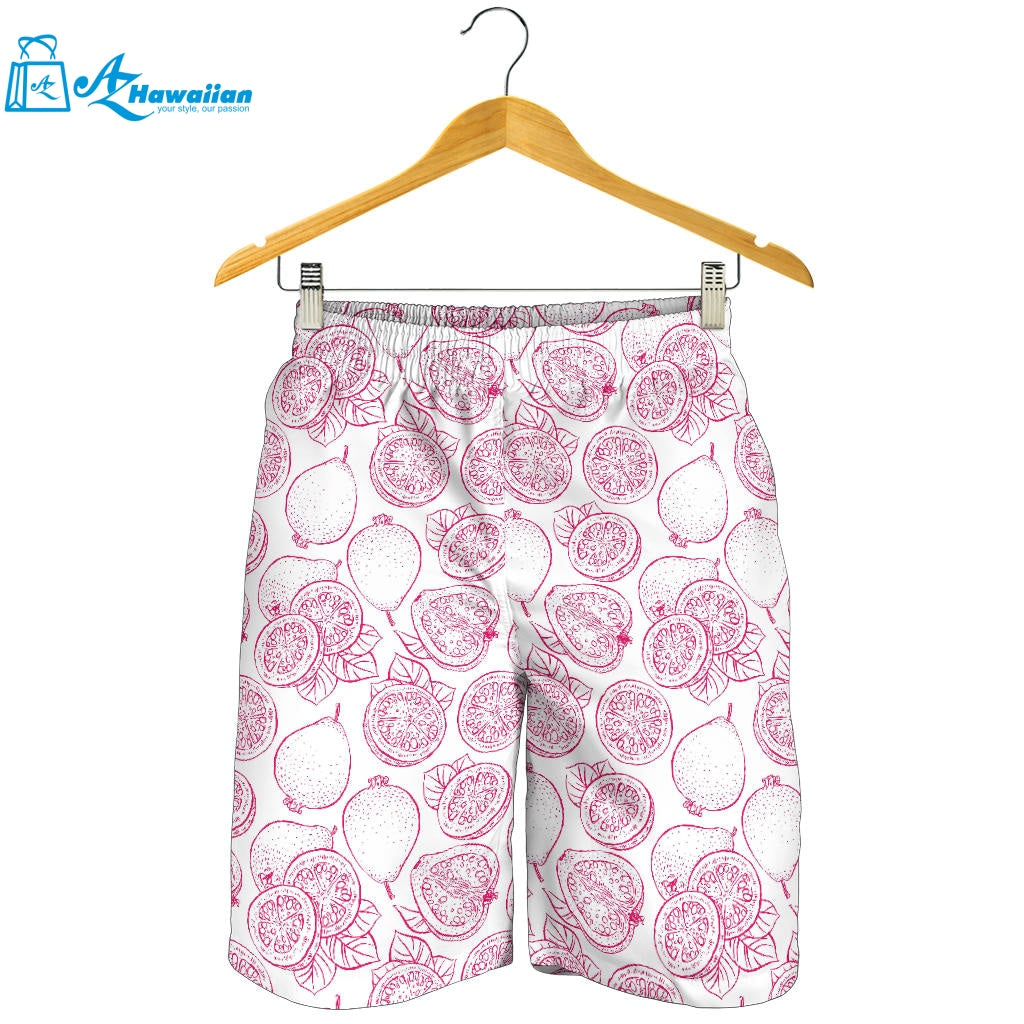 Sketch Guava Pattern Men Shorts