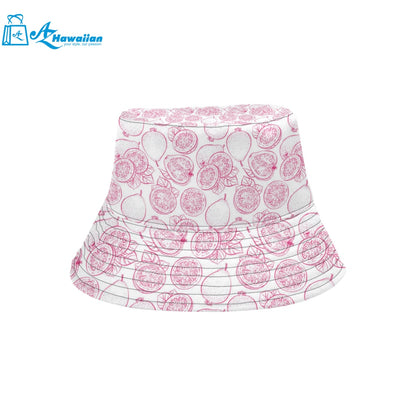 Sketch guava pattern Unisex Bucket Hat