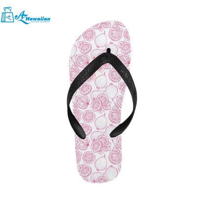 Sketch guava pattern Unisex Flip Flops