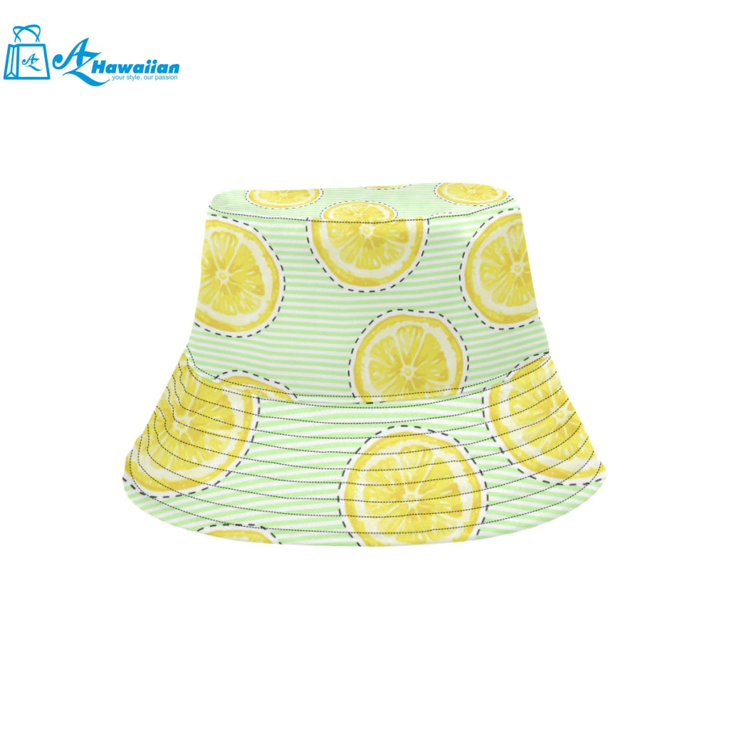 slice of lemon pattern Unisex Bucket Hat