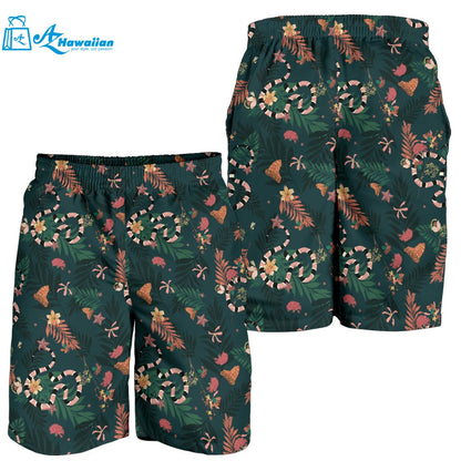 Snake Forest Pattern Men Shorts