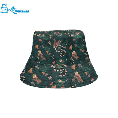 Snake forest pattern Unisex Bucket Hat