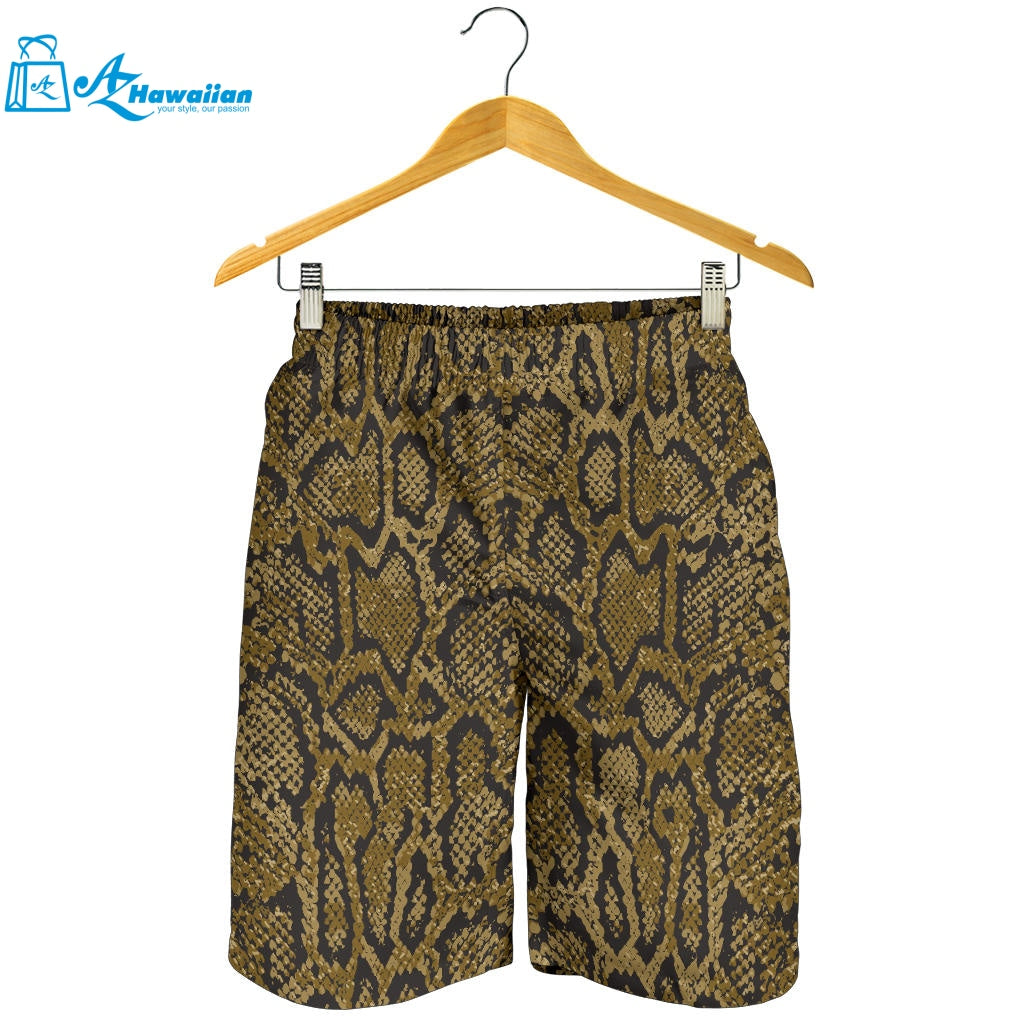 Snake Skin Pattern Men Shorts