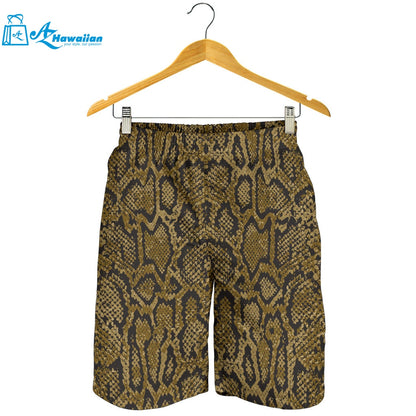 Snake Skin Pattern Men Shorts