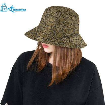 Snake skin pattern Unisex Bucket Hat