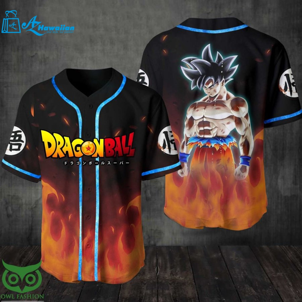 Son Goku Baseball Jersey Shirt