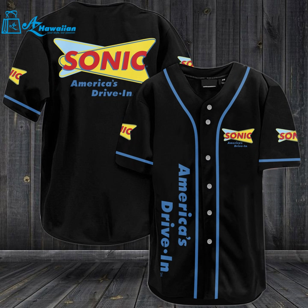 Sonic America's Drive-In Baseball Jersey 