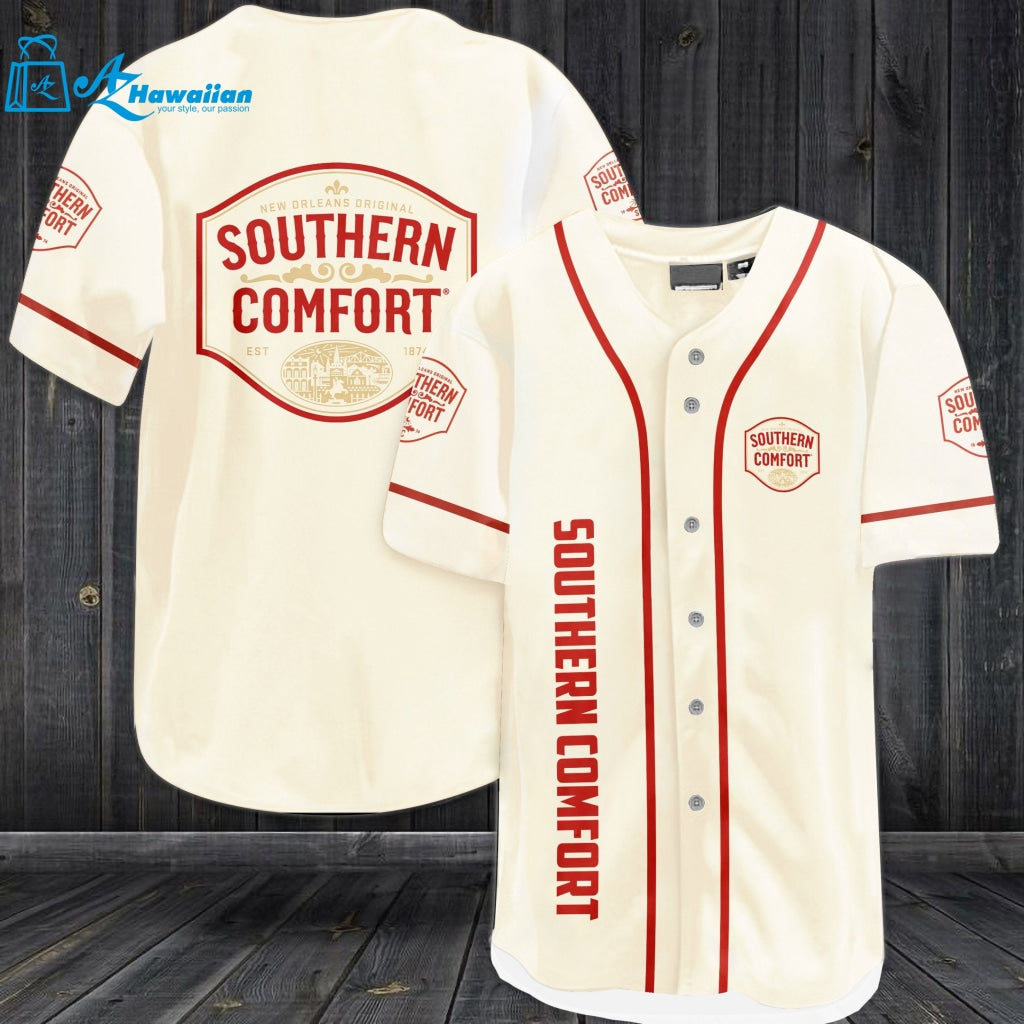 Southern Comfort Whiskey Baseball Jersey 