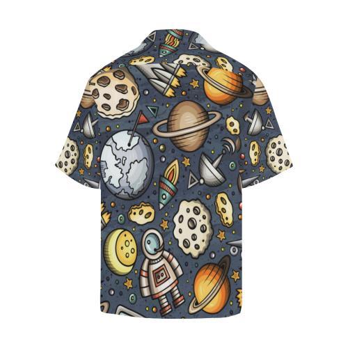 Space Pattern Hawaiian Shirt