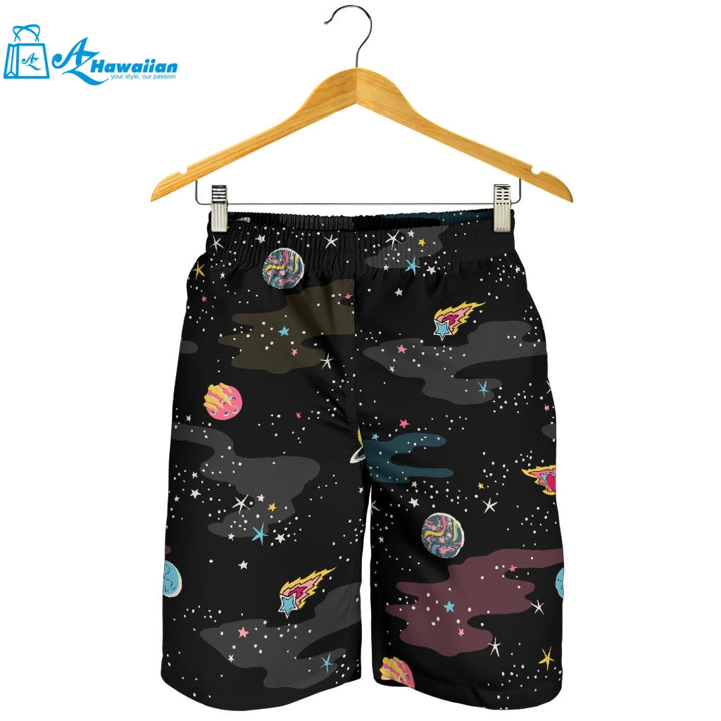 Space Pattern Men Shorts