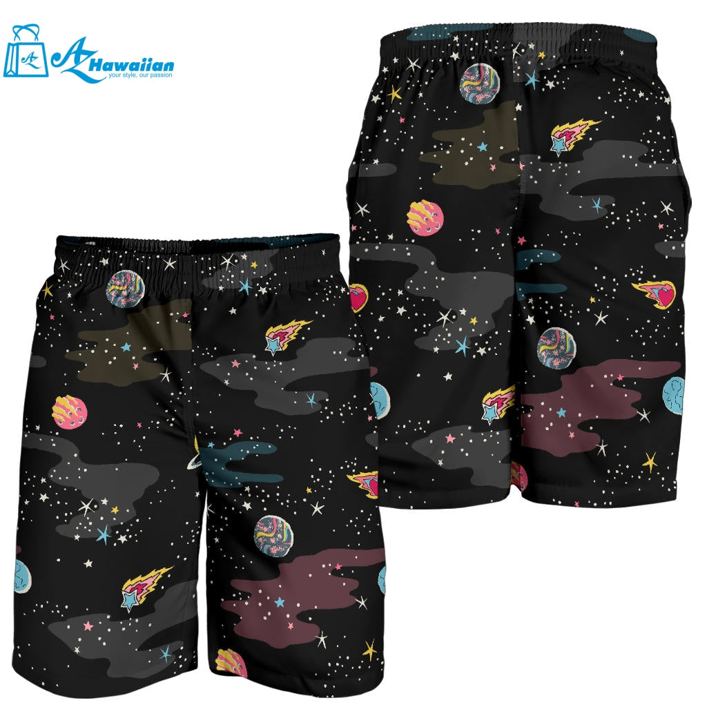 Space Pattern Men Shorts