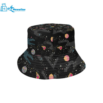 space pattern Unisex Bucket Hat