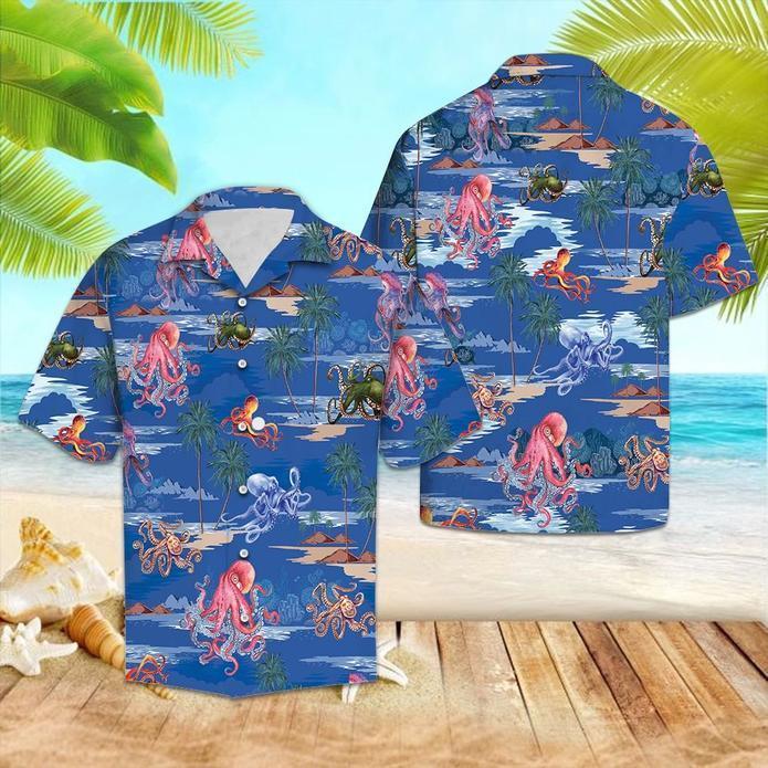 Amazing Octopus Hawaiian Shirt