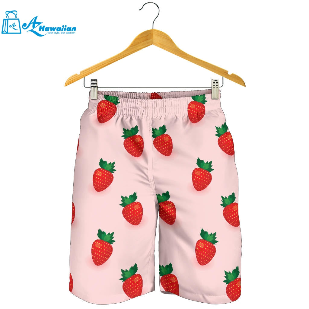 Strawberry Beautiful Pattern Men Shorts