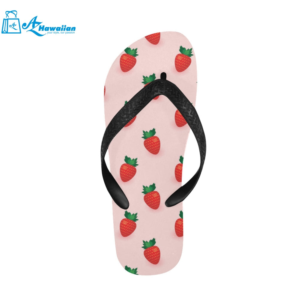 Strawberry beautiful pattern Unisex Flip Flops