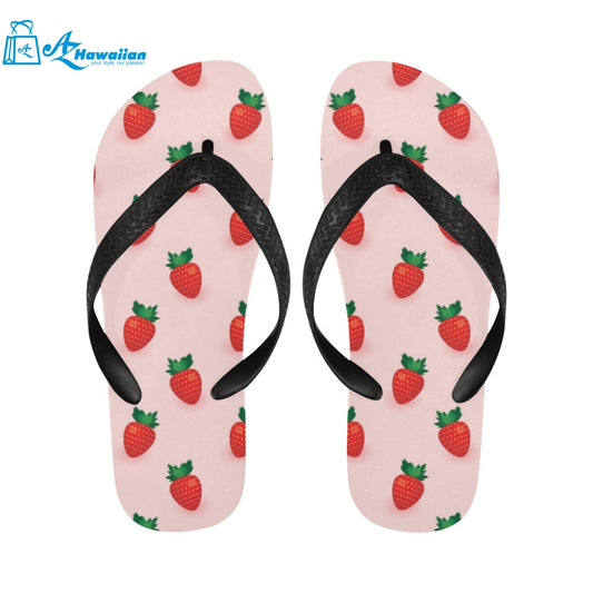 Strawberry beautiful pattern Unisex Flip Flops