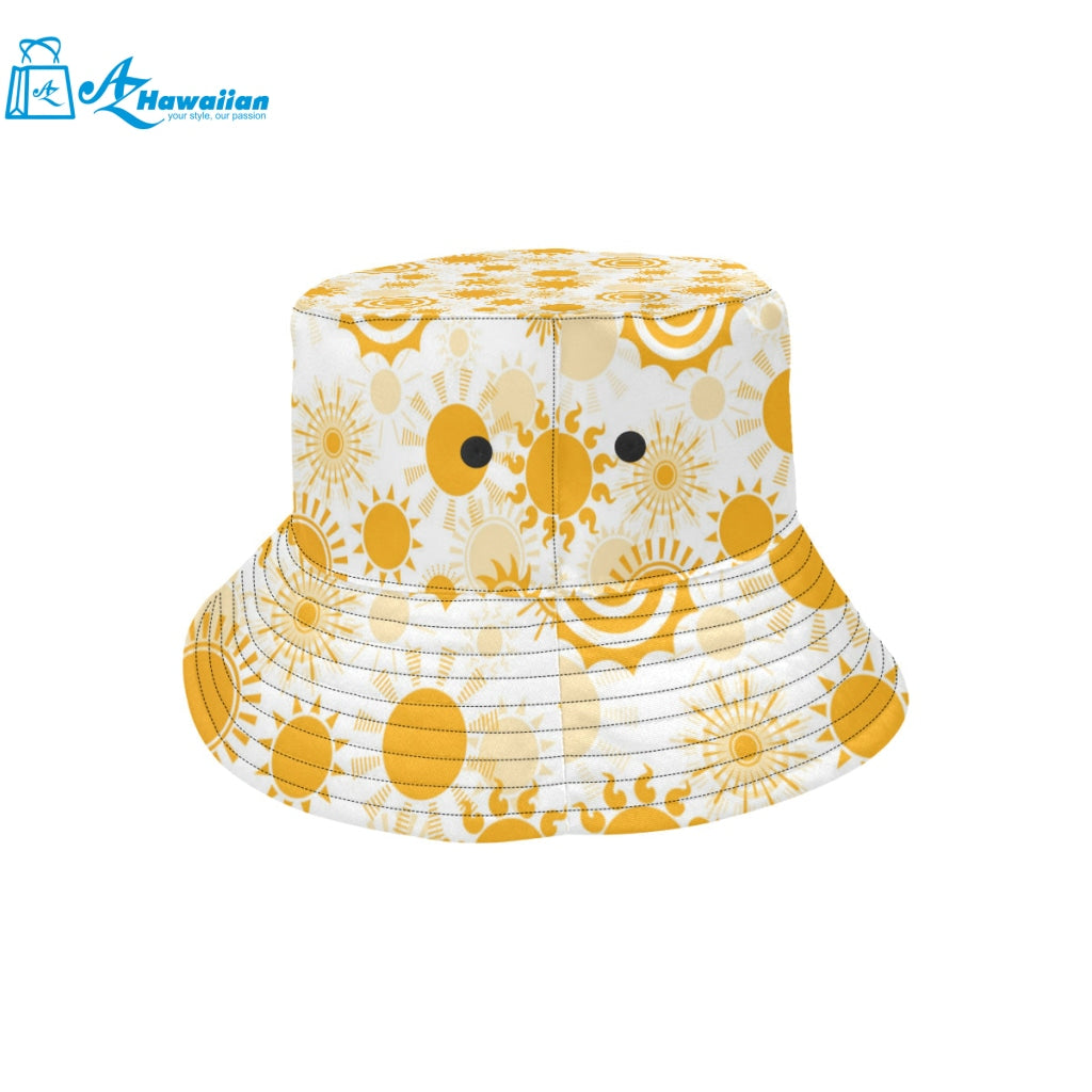 Sun design pattern Unisex Bucket Hat