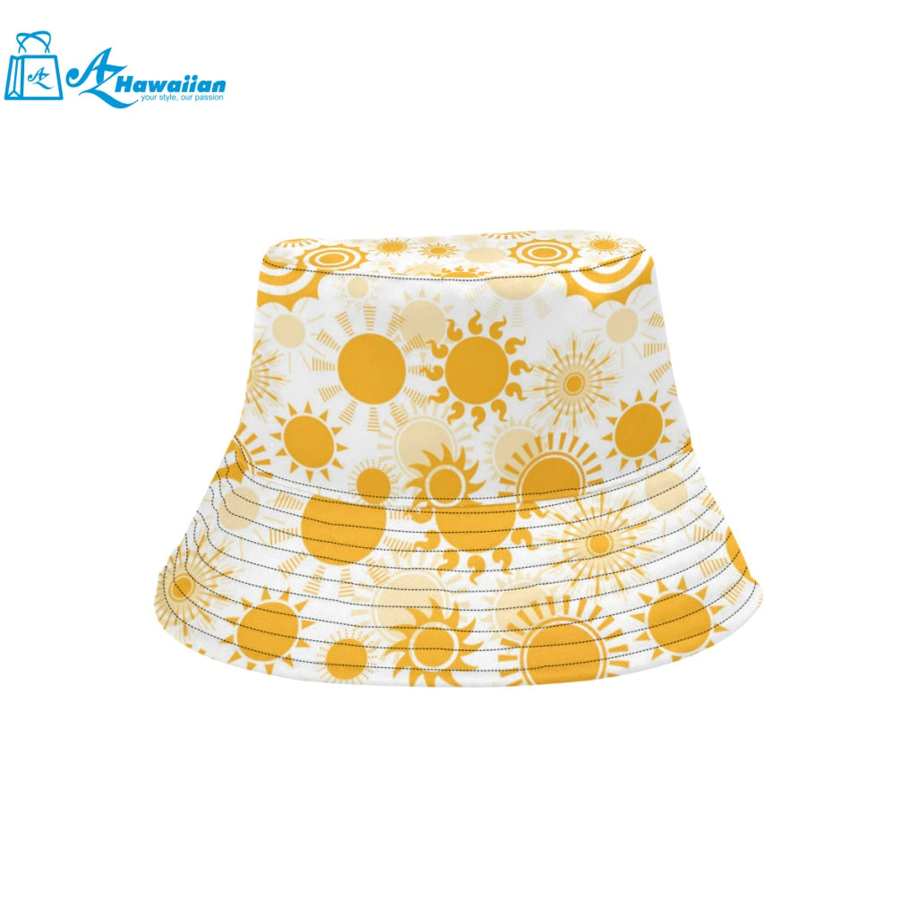 Sun design pattern Unisex Bucket Hat