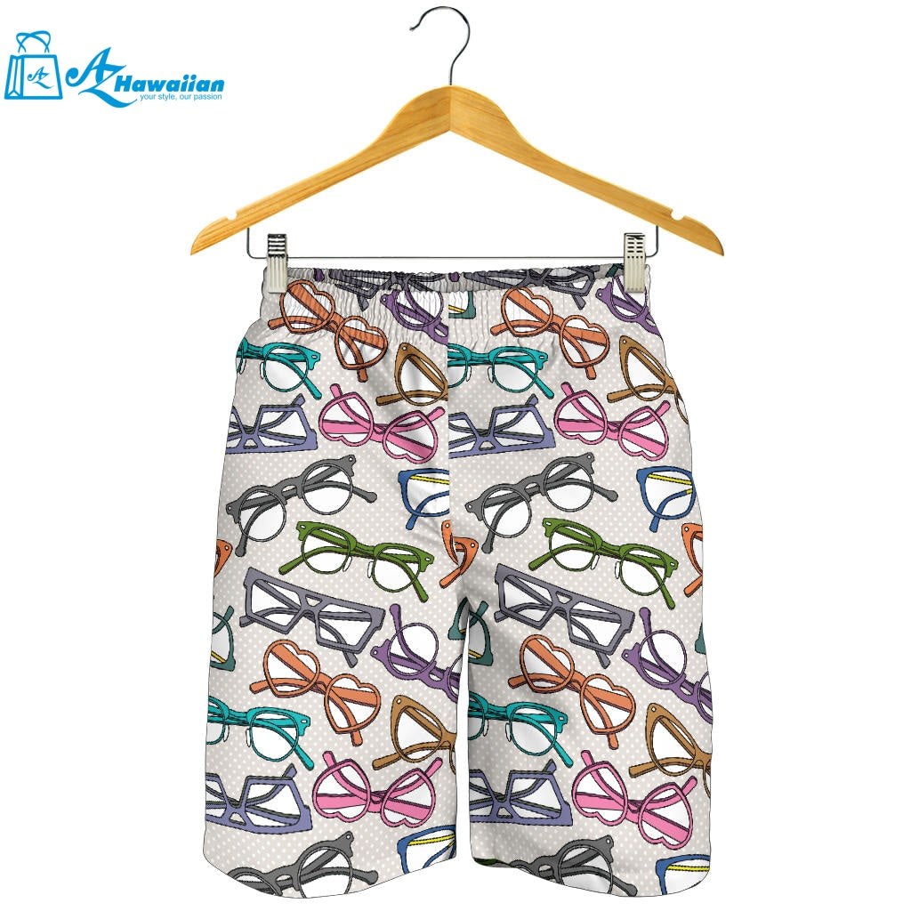 Sun Glasses Pattern Print Design 01 Men Shorts